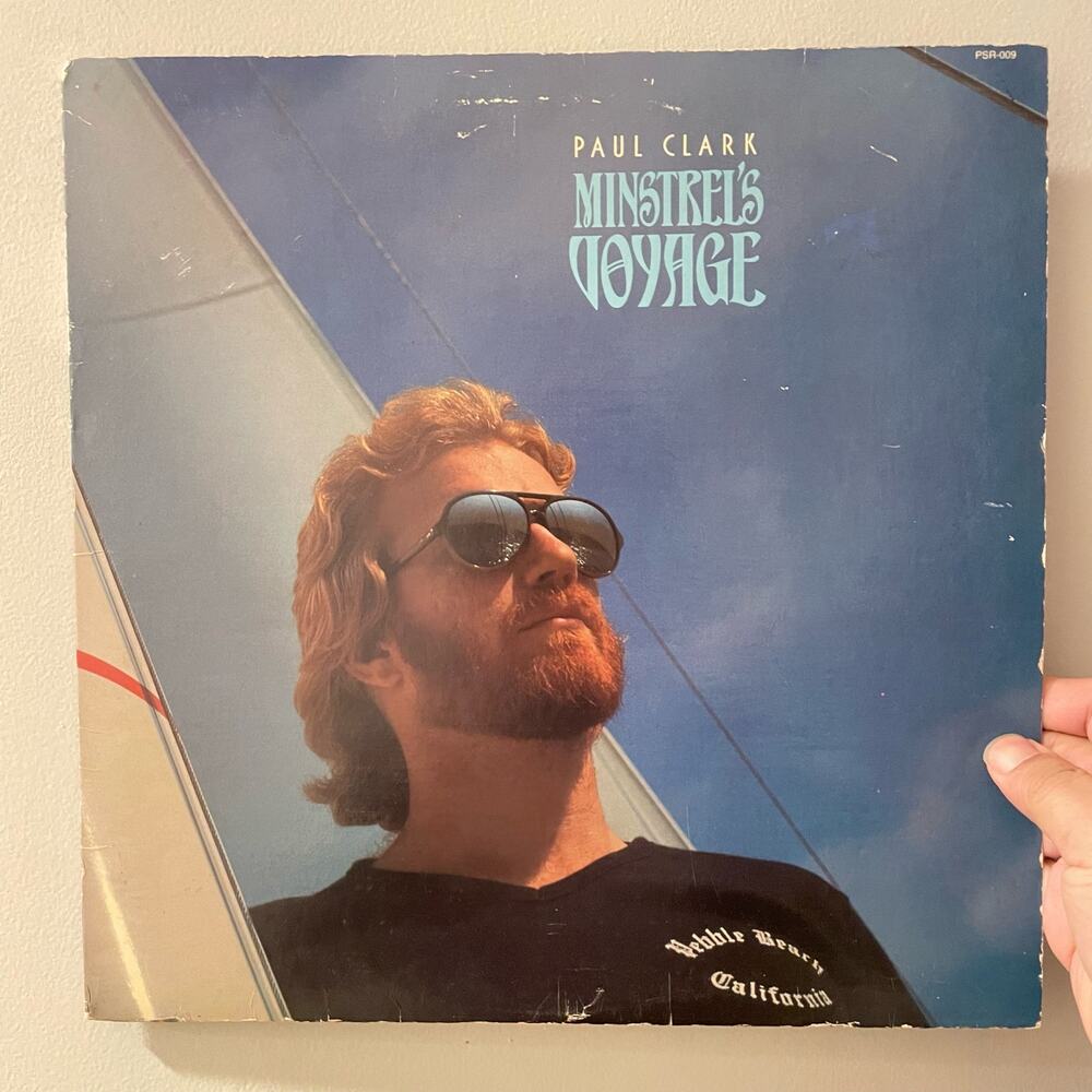 Paul Clark - Minstrel's Voyage LP vintage vinyl record album